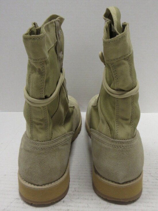 Belstaff Boots Storm Suede Canvas Tactical Military Combat NEW main image 8